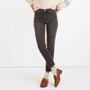 NWT Madewell Mid-Rise Stovepipe Jeans
